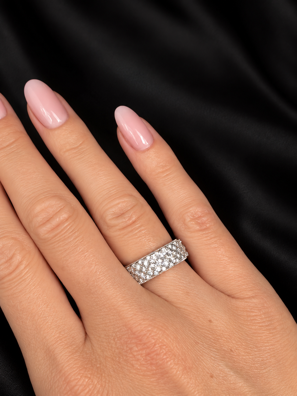 Pavé Diamond Ring