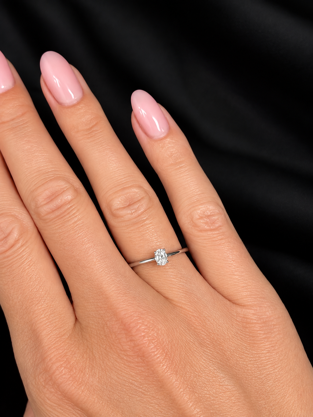 Oval Cut demantshringur