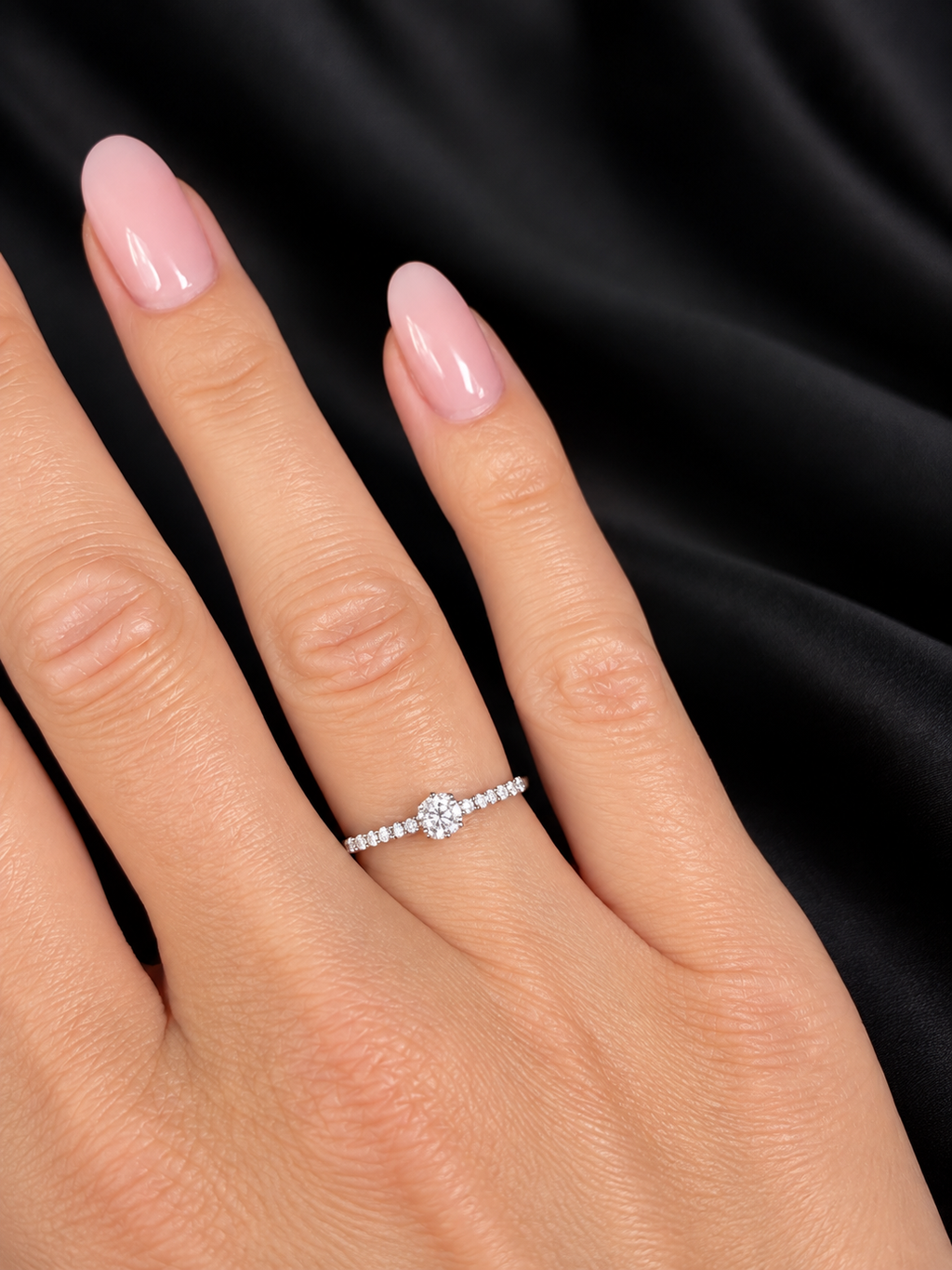 Solitaire demantshringur