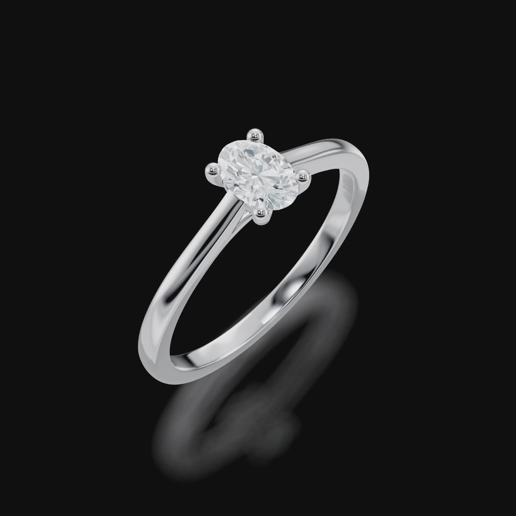 Oval Cut demantshringur