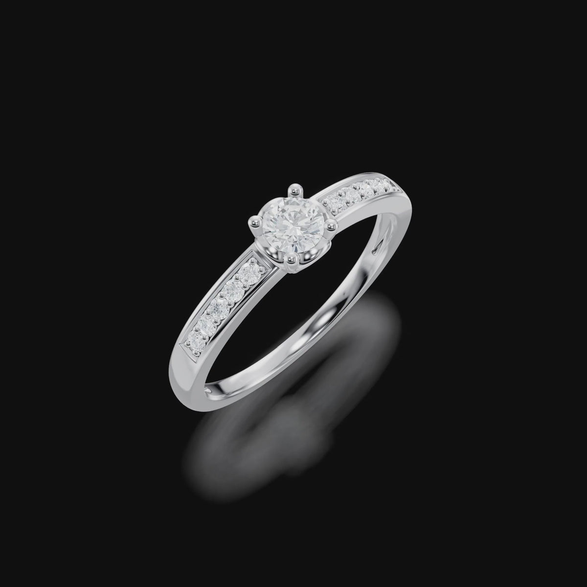 Solitaire demantshringur