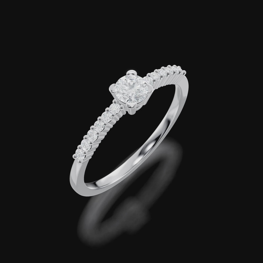 Solitaire demantshringur