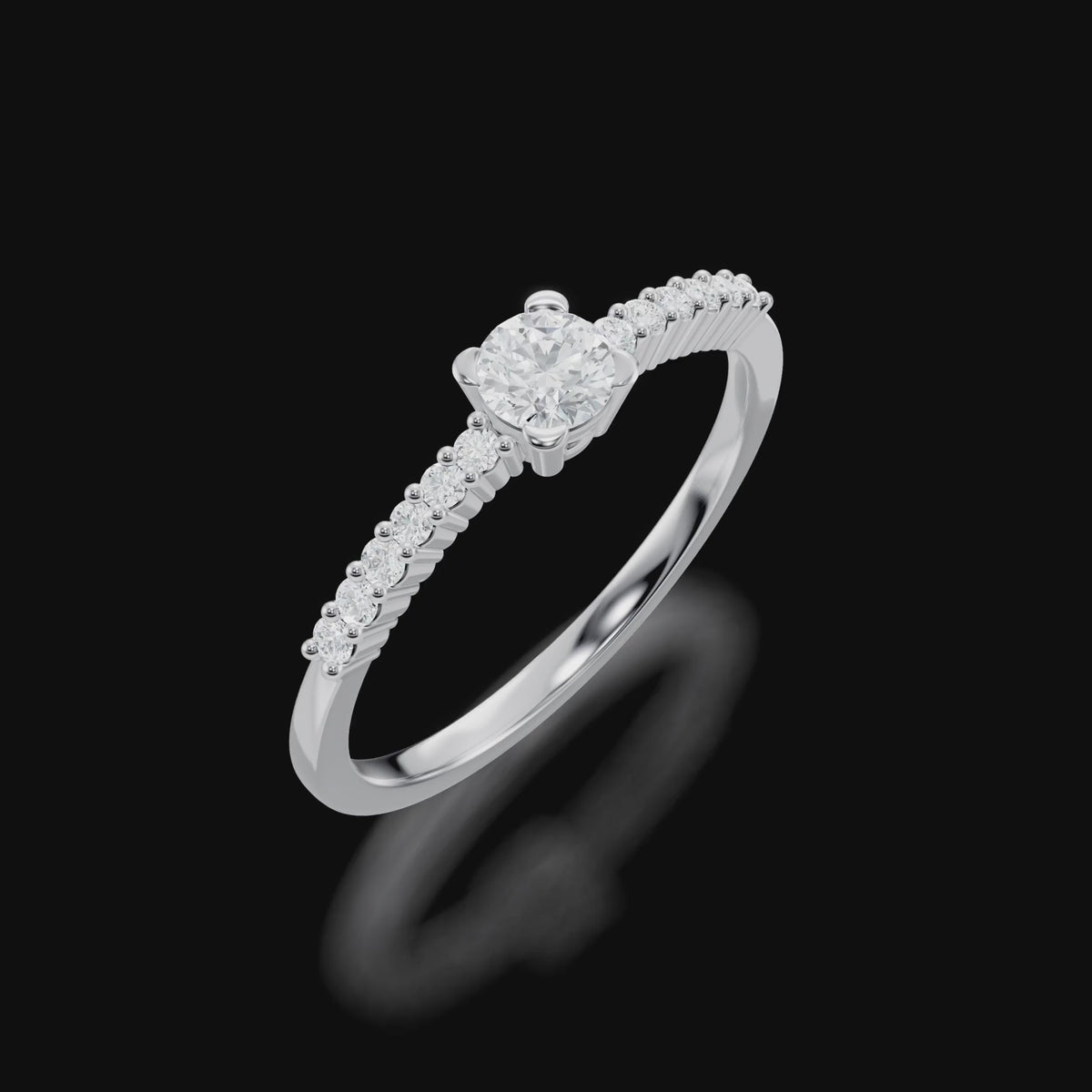 Solitaire demantshringur